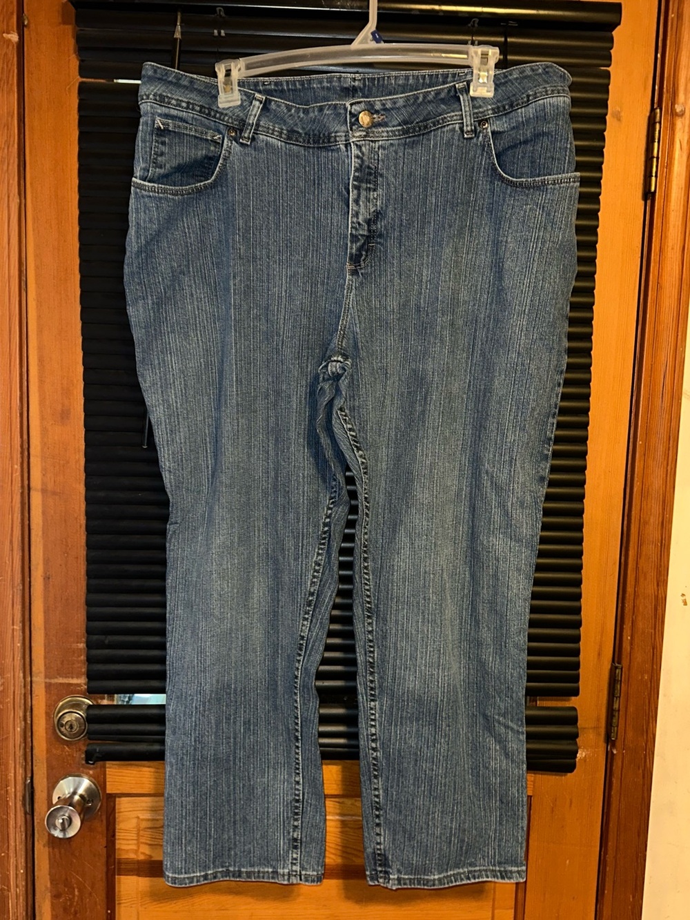 Vintage Riders by Lee Classic High-Rise Blue Women’s Jeans 24W P/Short